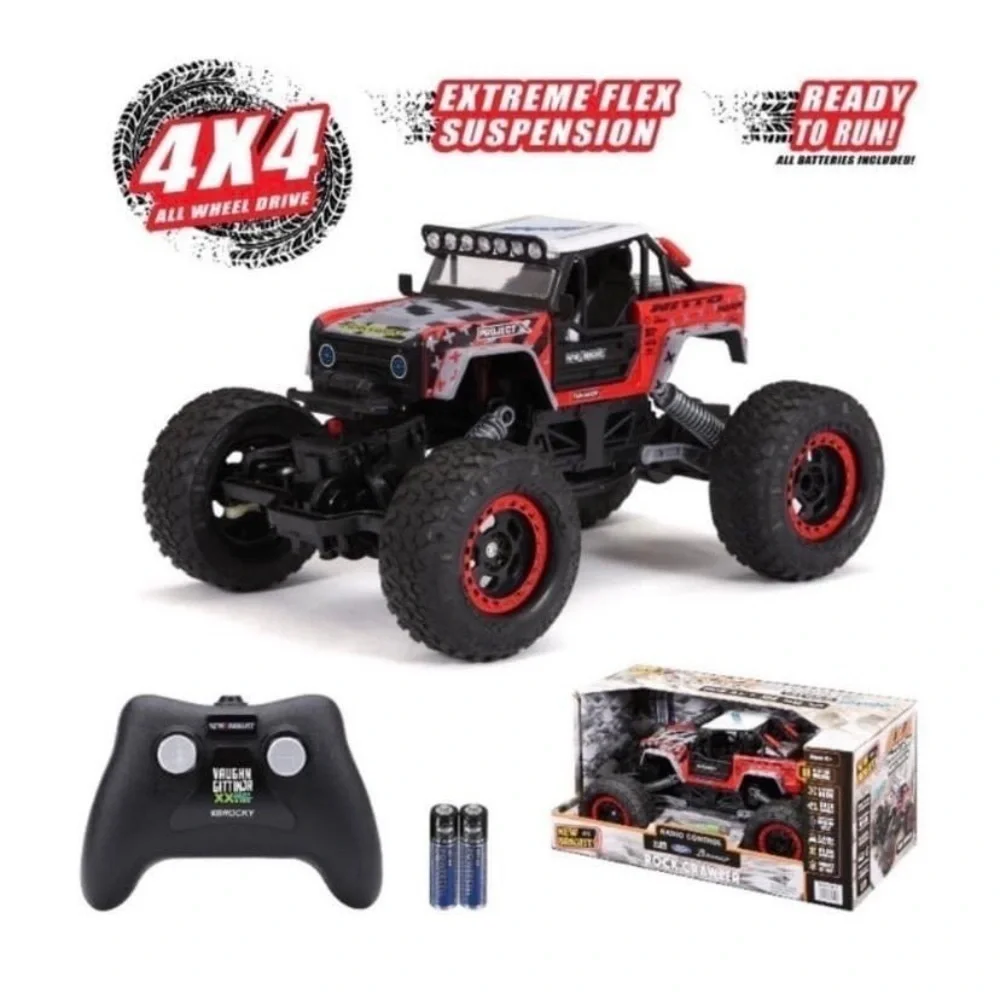 Ford Bronco Rock Crawler Truck 4x4 1:15 Scale Radio Remote Control New Bright